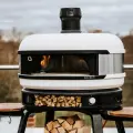gozney dome pizza oven white