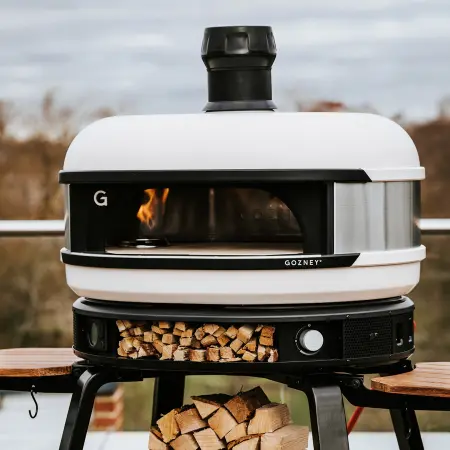 gozney dome pizza oven white