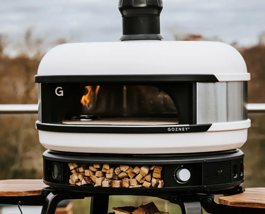gozney dome pizza oven white