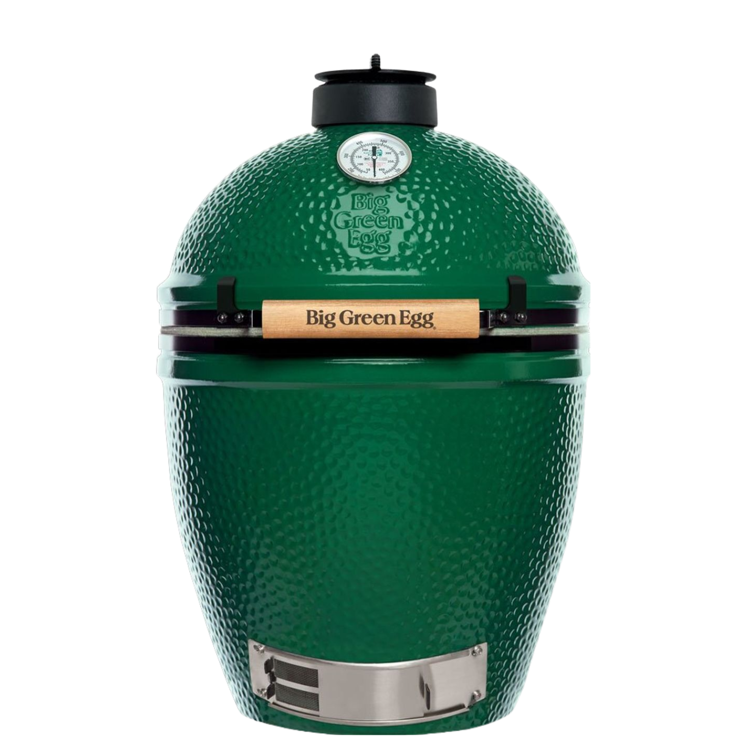 BGE07Lg Big Green Egg large close-up.