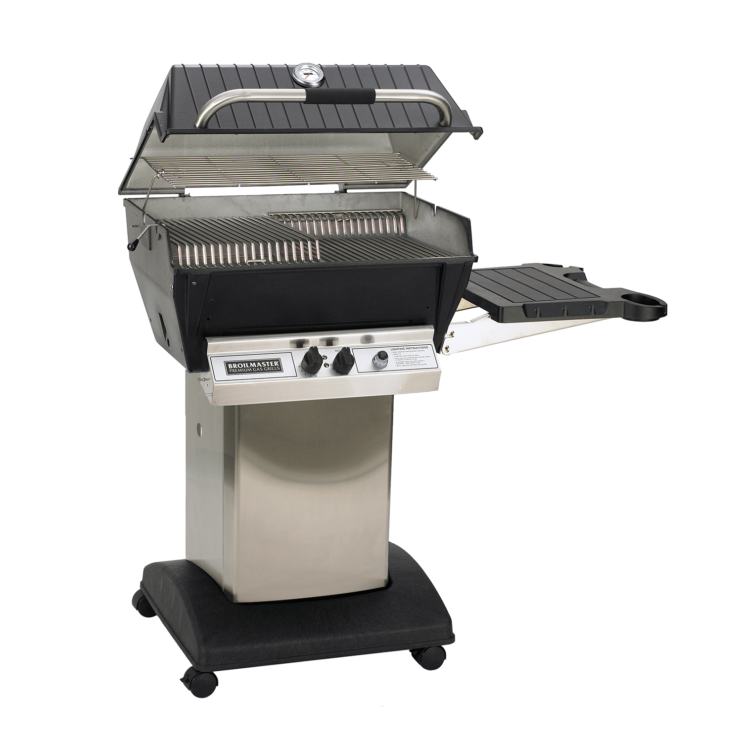 BM-P3XP4X- Broilmaster Grill Close-up one shelf
