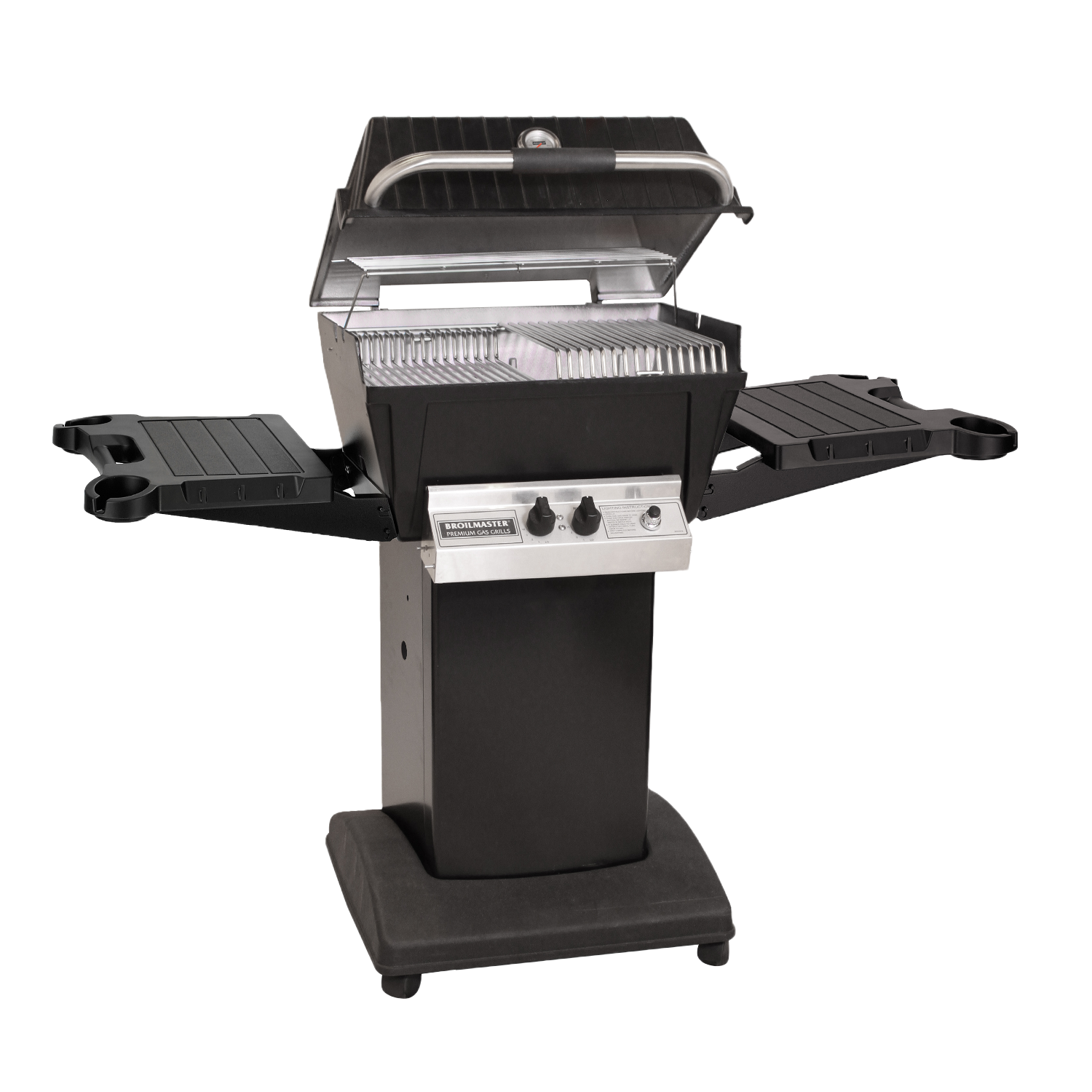 BM-P3XP4X-1- Broilmaster Grill Close up 2 shelves