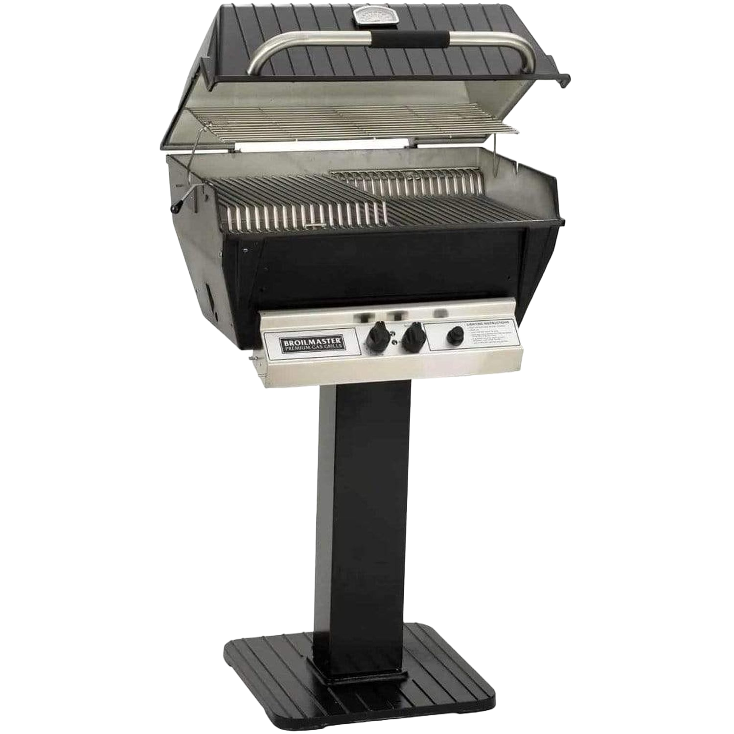 BM-P3XP4X-3- Broilmaster Grill Close up no shelves, lid open