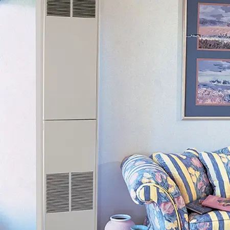 Empire installed in colorful den