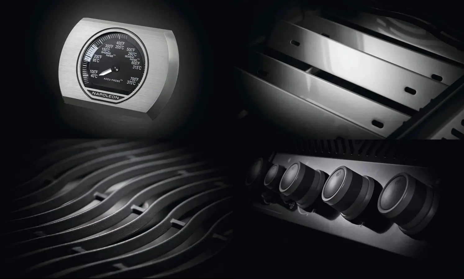 NAP 525PK4a Napoleon Rogue artistic 4-shot close-ups