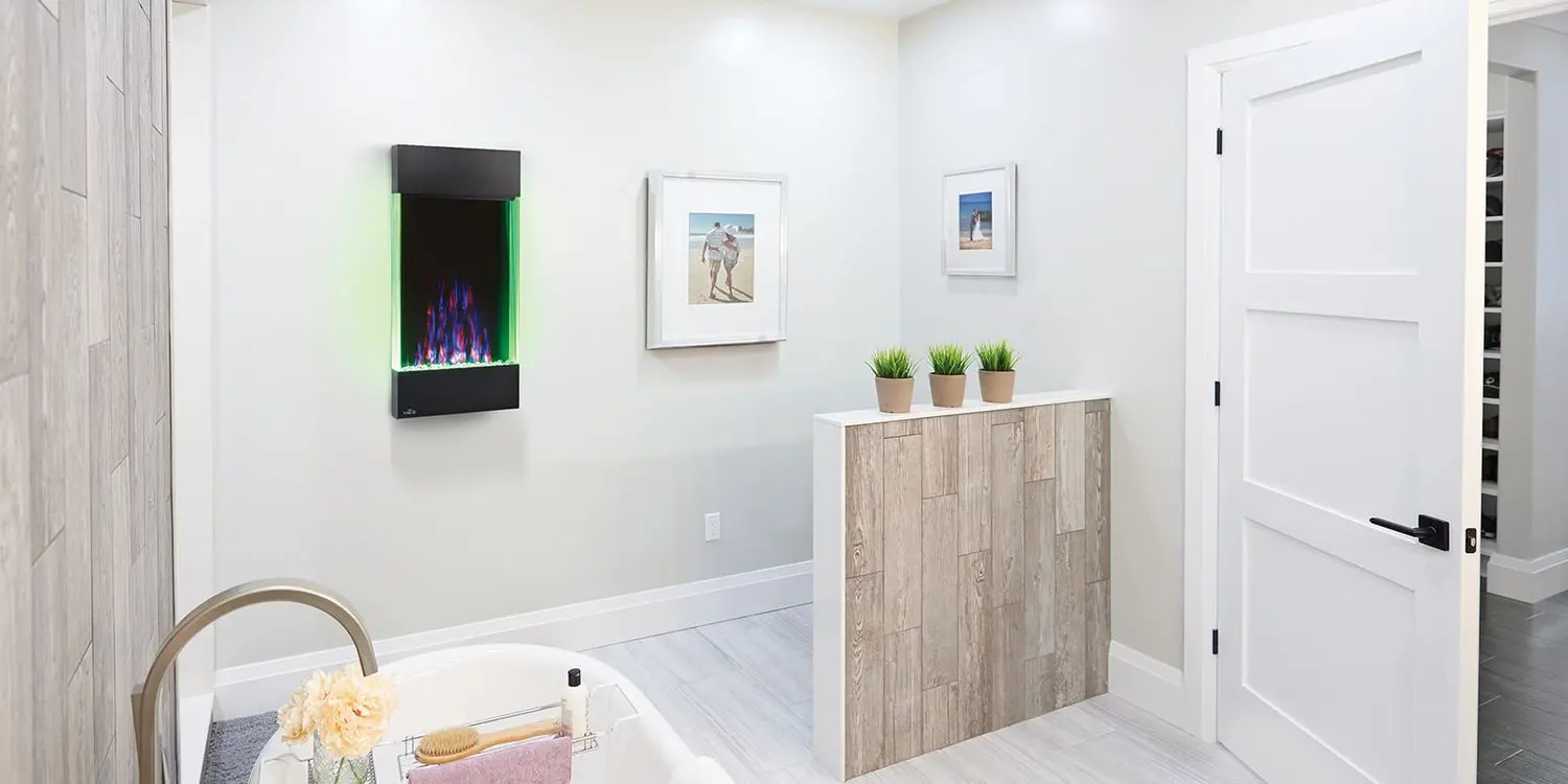 NAP NEFVC32H1 Napoleon Allure far wall in restroom