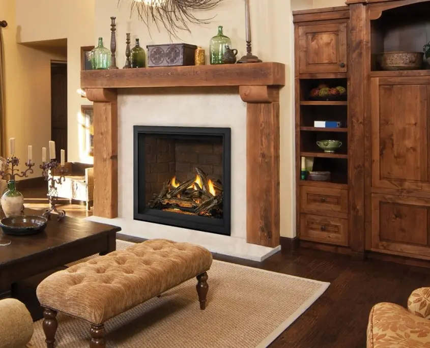 NAPX362 Napoleon Fireplace X36 with wood mantel