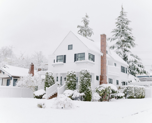 hope covered in snow