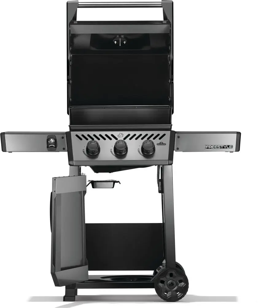 2025 May Giveaway (2) Freestyle grill with lid and door open