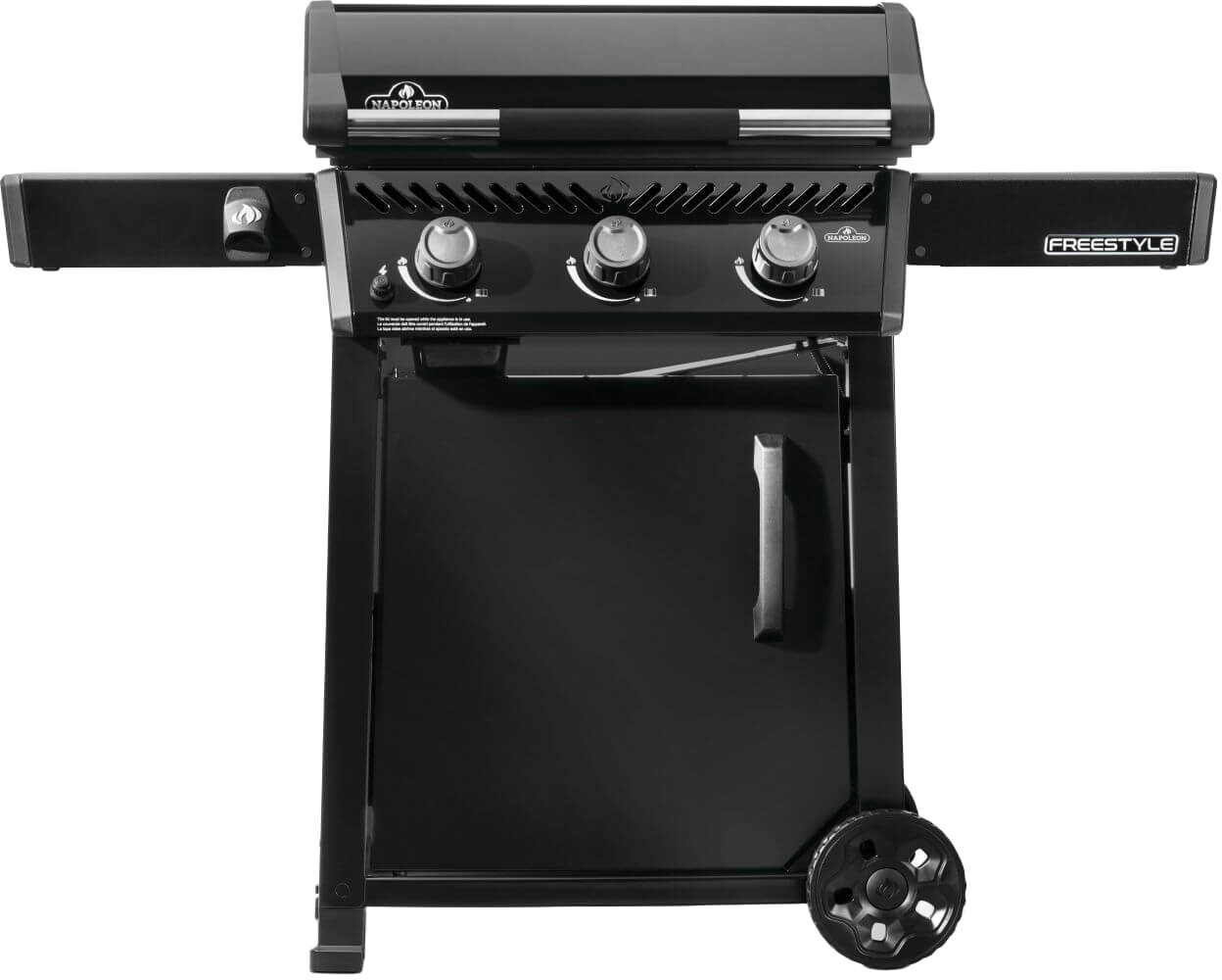 napoleonfreestyle2401 grill with lid closed