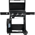 napoleonfreestyle2402 Grill with lid open