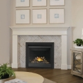 BX36 Fireplace with slate facade