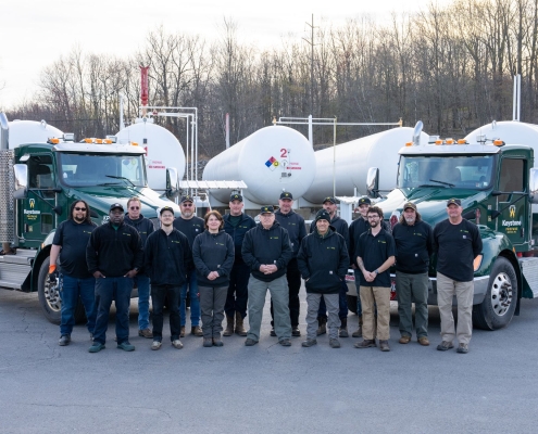 Group shot of Keystone drivers