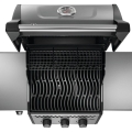 Top view of Freestyle grill with lid open